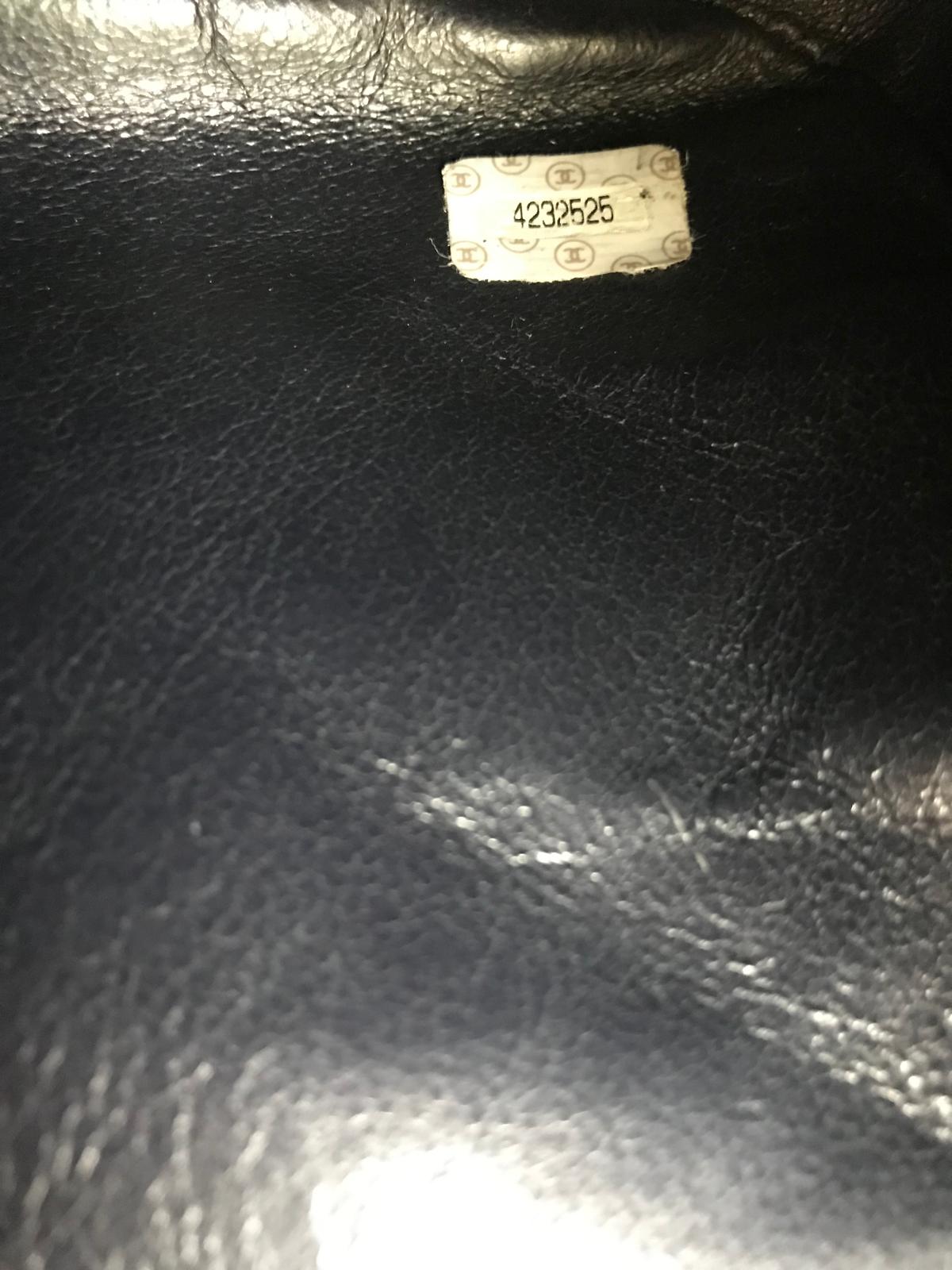 Chanel Navy Tote