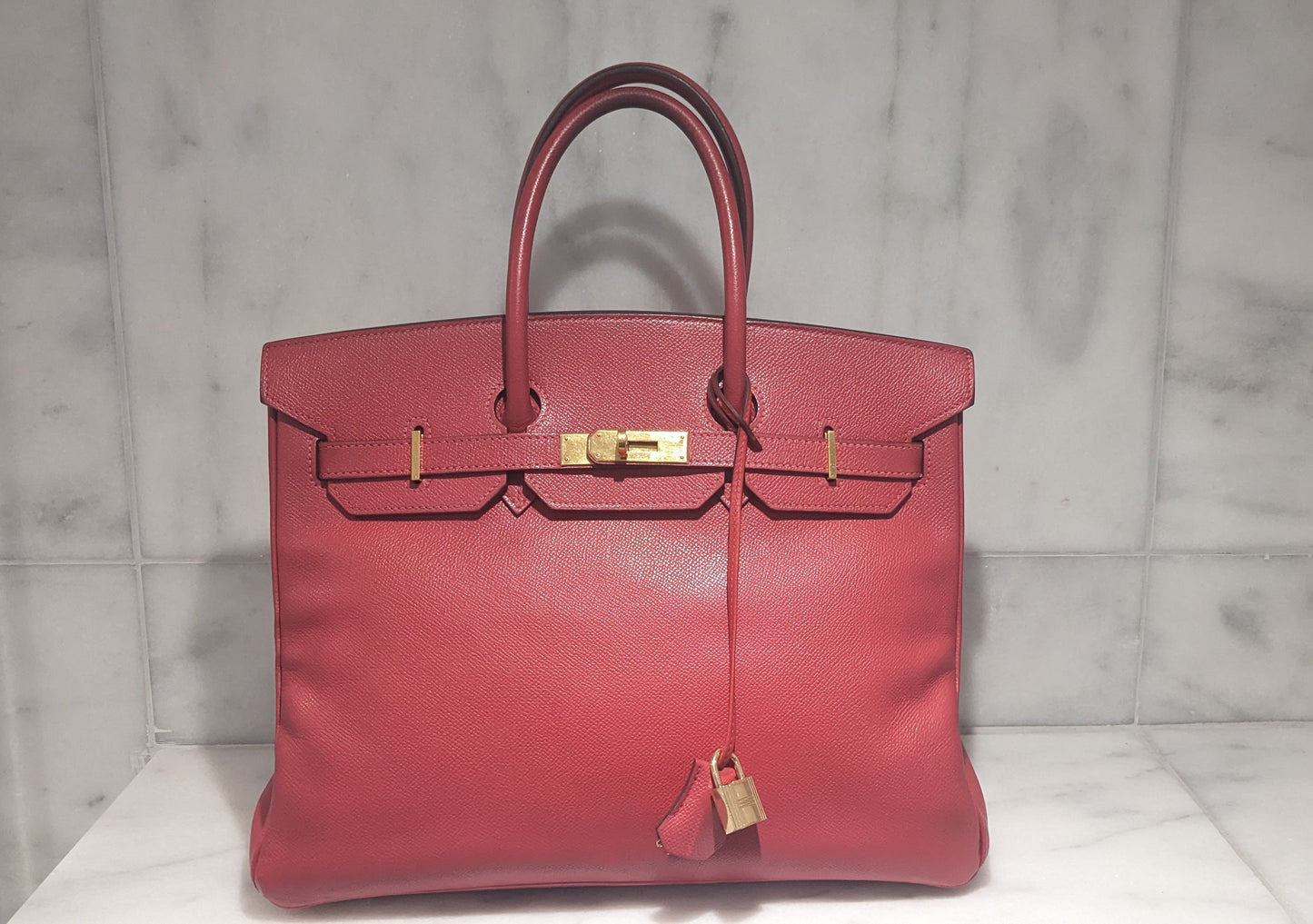 Hermès Birkin 35 Pinky Red