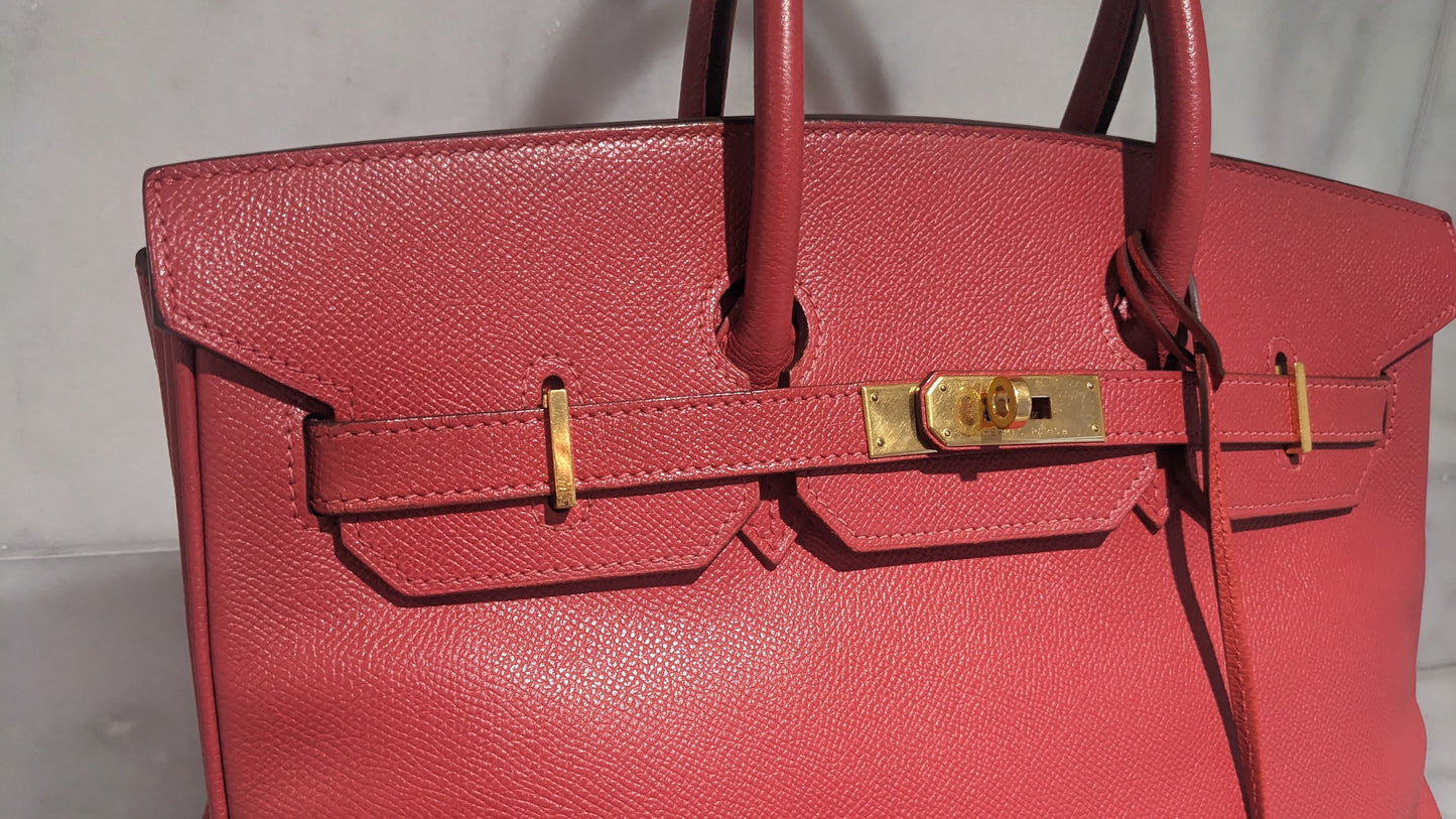 Hermès Birkin 35 Pinky Red