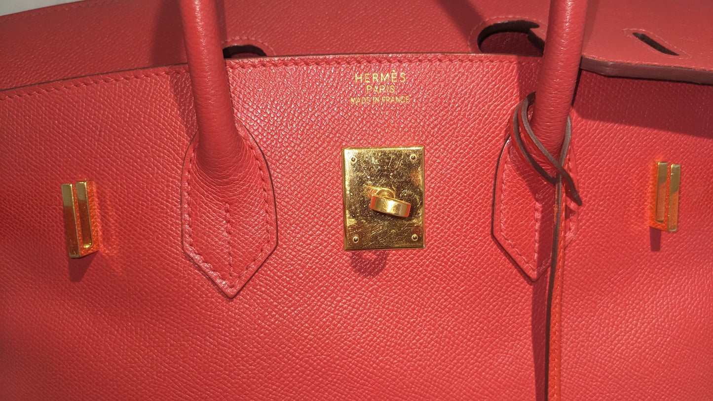 Hermès Birkin 35 Pinky Red