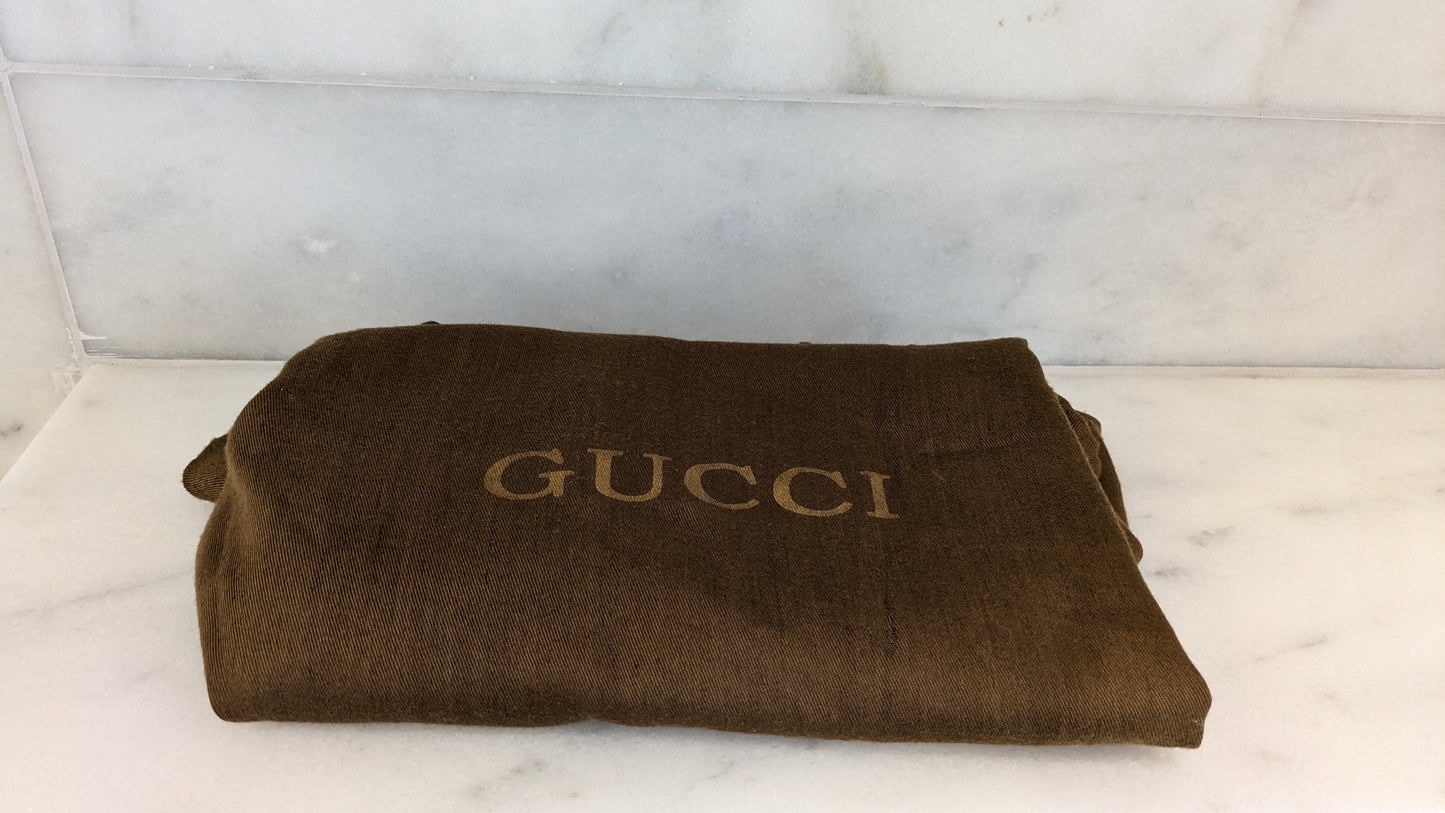 Gucci Jackie Bardot Canvas