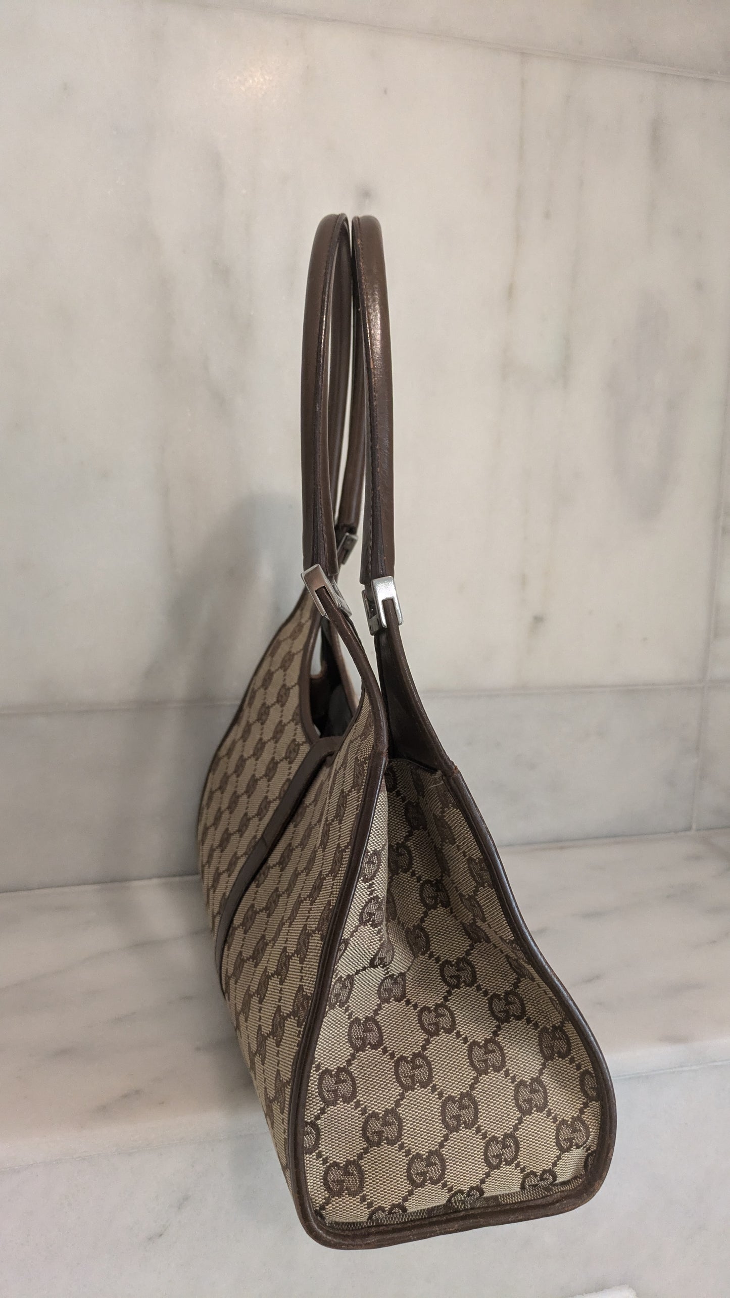 Gucci Jackie Bardot Monogram